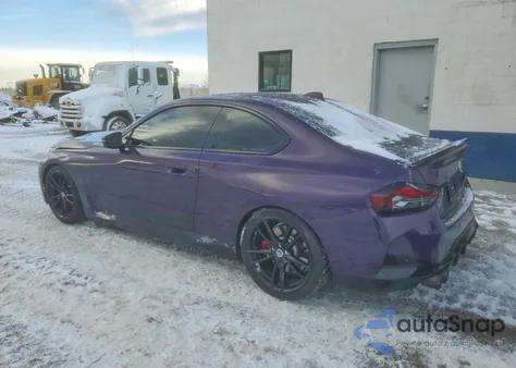 2022 BMW M240Xi z USA, uszkodzony, nr VIN 3MW53CM00N8C72969